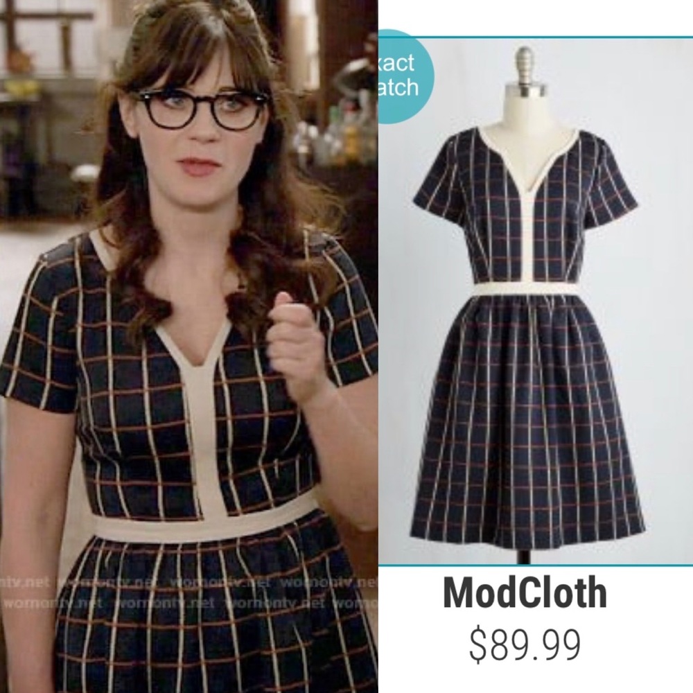 Pertinent Pacing Dress (Worn by Jess on New Girl)